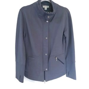 $225 St.John Sport Seatshirt Jacket Sz 8 Medium